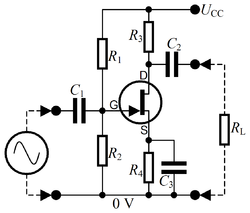 Transistor JFET