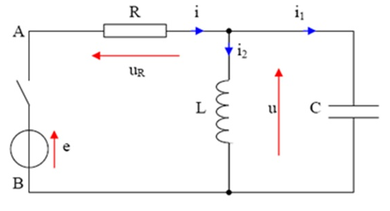 circuit rlc avec 3 intensits