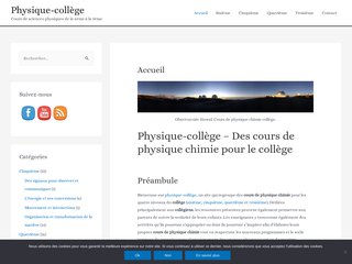 Physique collge