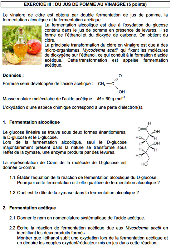 Sujet et correction Bac S 2016 Polynsie de Physique Chimie : image 11