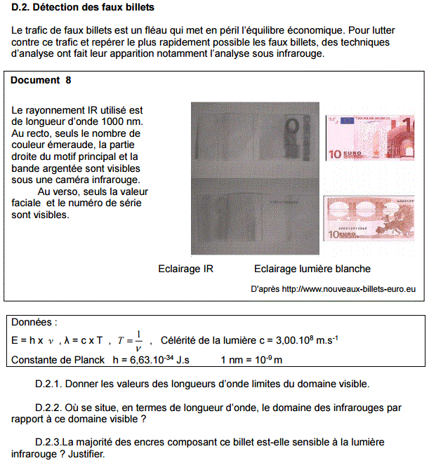 Sujet Physique Chimie Bac 2016 STD2A Mtropole : image 9