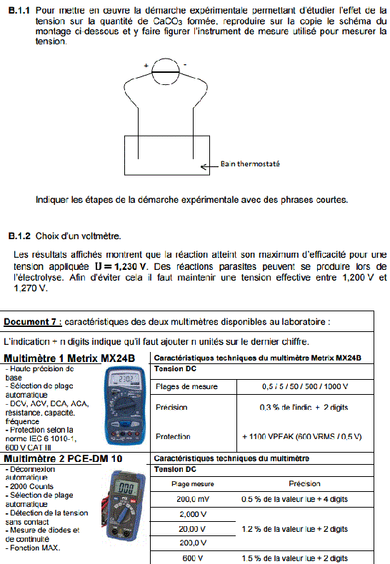 Sujet Bac STI2D - STL 2016 Polynsie Physique Chimie : image 8