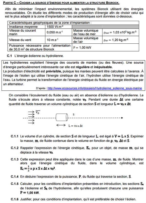 Sujet Bac STI2D - STL 2016 Polynsie Physique Chimie : image 11