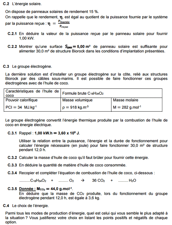 Sujet Bac STI2D - STL 2016 Polynsie Physique Chimie : image 12