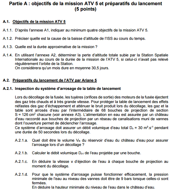 Sujet et correction Physique Chimie Bac STI2D STL SPCL mtropole : image 3