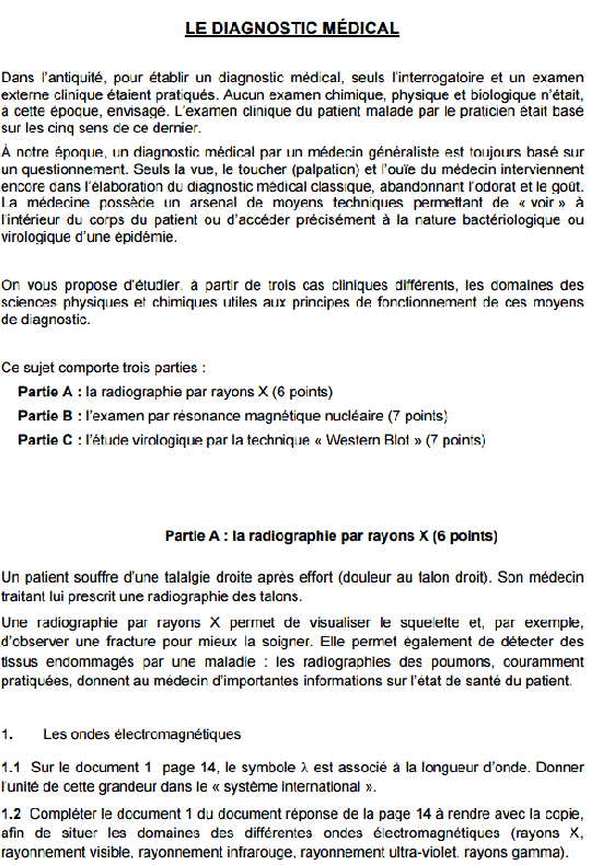 Sujet et correction Physique Chimie Bac STL Biotechnologies 2016 Polynsie : image 2