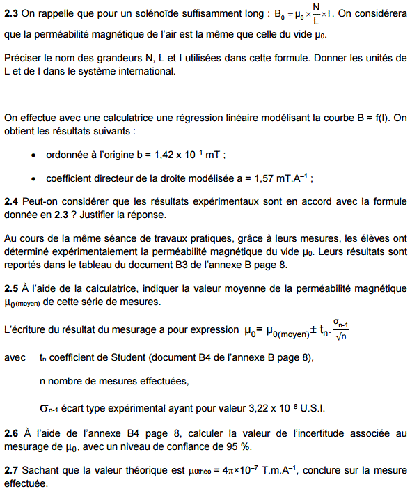 Sujet et correction Physique Chimie Bac STL Biotechnologies 2016 Polynsie : image 8