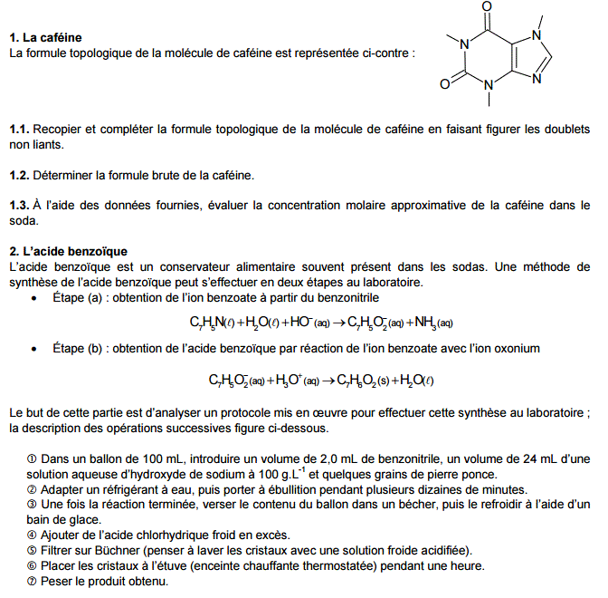 Sujets du Bac S 2015 de Physique Chimie (sp et non sp) : image 5