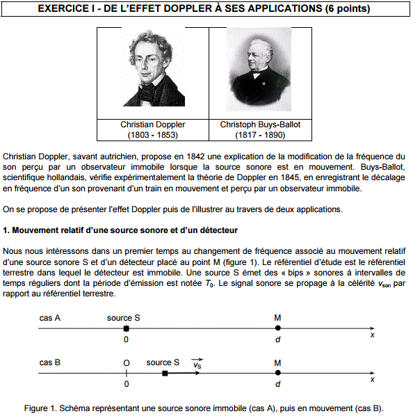 Sujet et correction Physique Chimie Bac S 2016 Mtropole : image 1