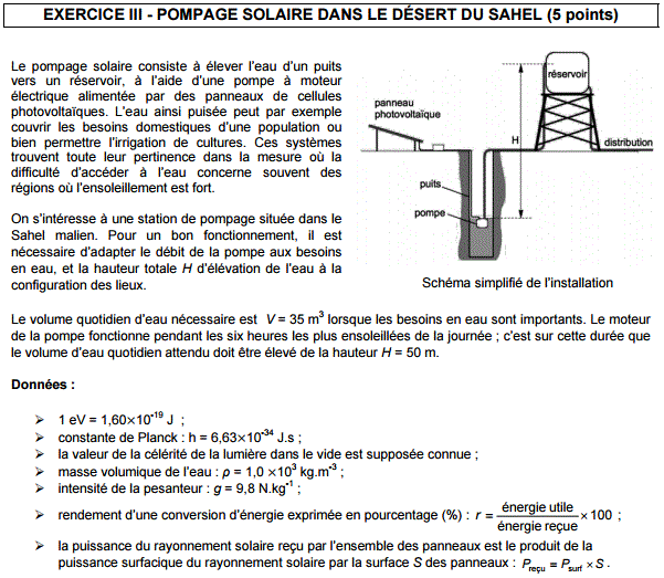 Sujet et correction Physique Chimie Bac S 2016 Mtropole : image 17