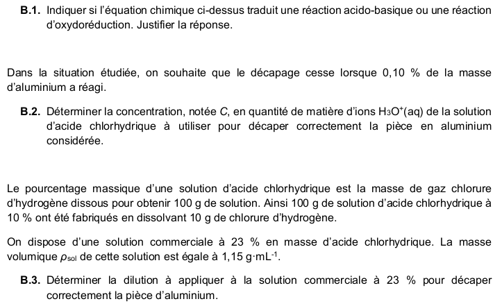 Bac Spcialit Physique-Chimie Amrique du Nord 2021 : image 3