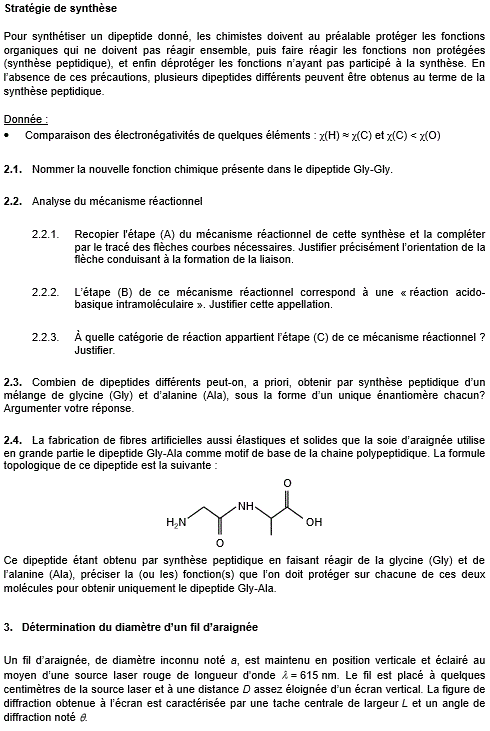 Sujet et correction Bac S 2016 Physique Chimie Liban : image 5