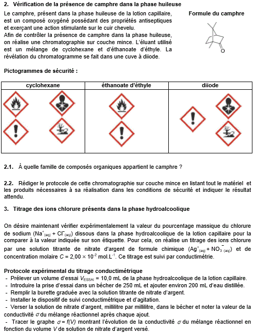 Sujet et correction Bac S 2016 Physique Chimie Liban : image 10