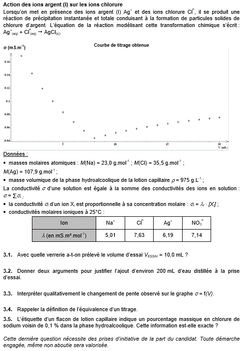 Sujet et correction Bac S 2016 Physique Chimie Liban : image 11