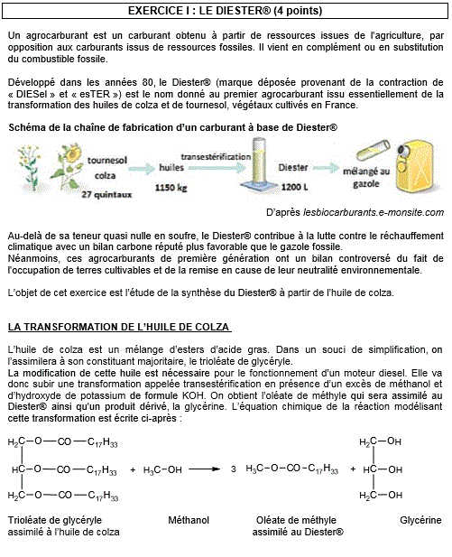 Sujet corrig Bac S 2016 Physique Chimie Pondichery : image 1