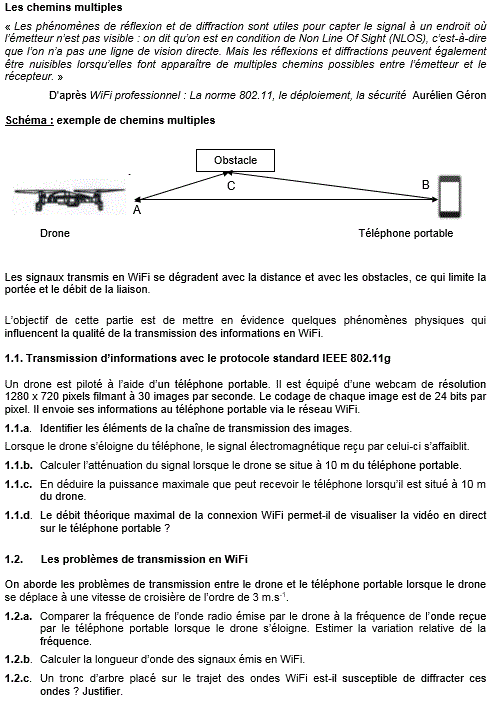 Sujet corrig Bac S 2016 Physique Chimie Pondichery : image 4