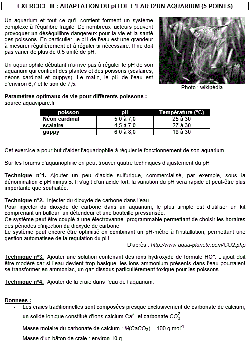 Sujet corrig Bac S 2016 Physique Chimie Pondichery : image 8