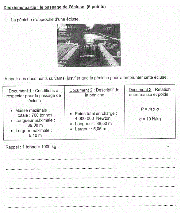 Sujet et correction Brevet 2016 Physique Chimie Mtropole : image 5