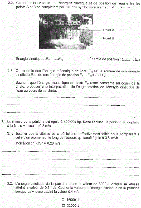 Sujet et correction Brevet 2016 Physique Chimie Mtropole : image 7