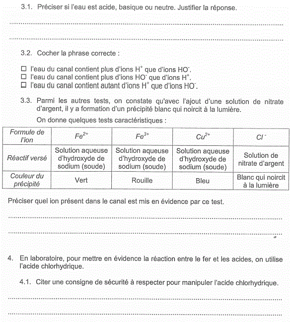 Sujet et correction Brevet 2016 Physique Chimie Mtropole : image 9