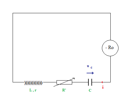 Oscillations libres dans un circuit RLC : image 10