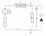 Exo de physique sur un circuit avec bobine et zener ...