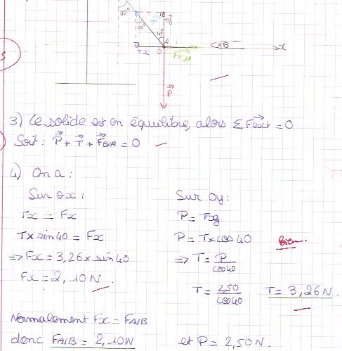 re: Exercice sur les forces (dm de physique)