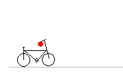 trajectoire d une balle lanc par un cycliste a vitesse con