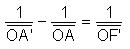 relations de conjugaison