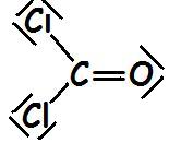 reprsentation de lewis du phosgne