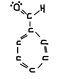 >Formule de Lewis de  l\'aspirine