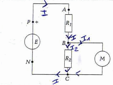 Exercice d\'tude de circuit lctrique