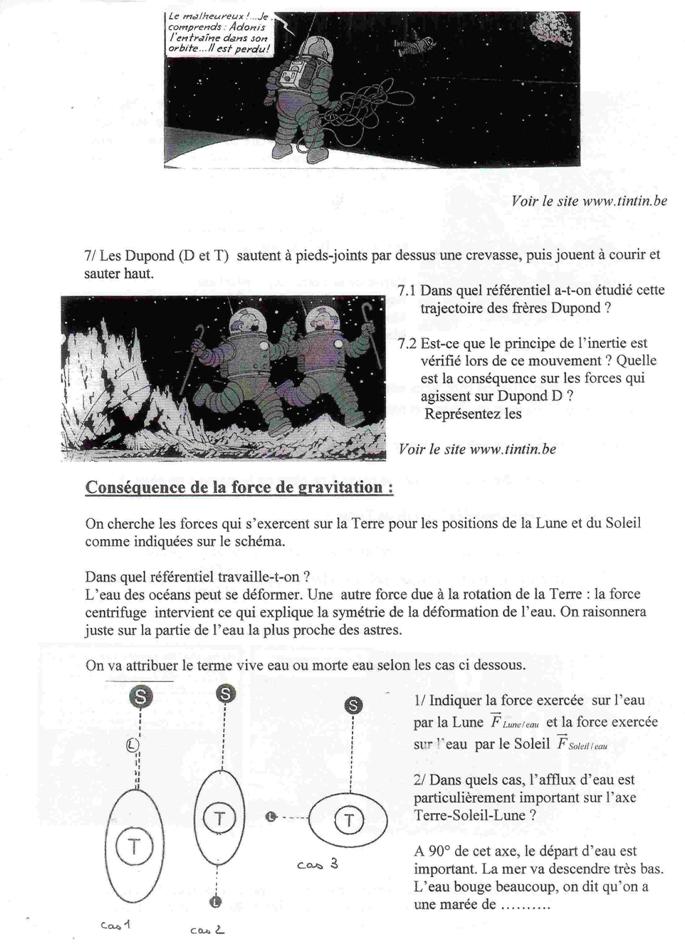 dm de physique