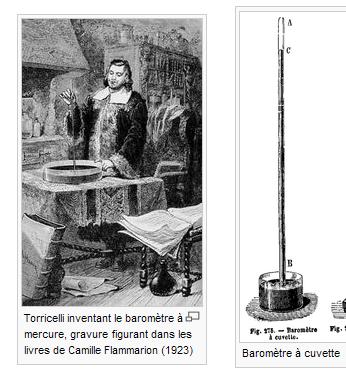 Exercice L\'invention du baromtre