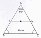 gros probleme en physique avec les angle de refraction