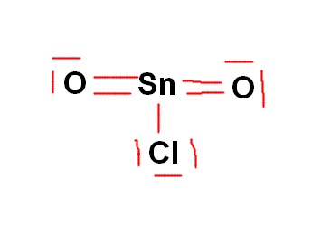 Reprsentation de Lewis du ttrachlorure d\'tain SnCl4 ?
