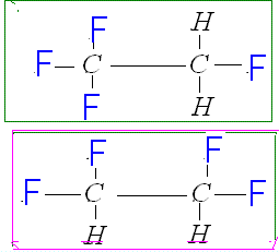 isomre c2h2f4