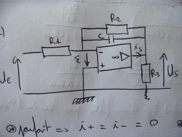 Electronique AOP Inverseur petit problme