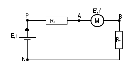 Circuit alimentant un moteur (lectricit)