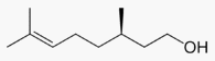 groupes caracteristique: citronellol