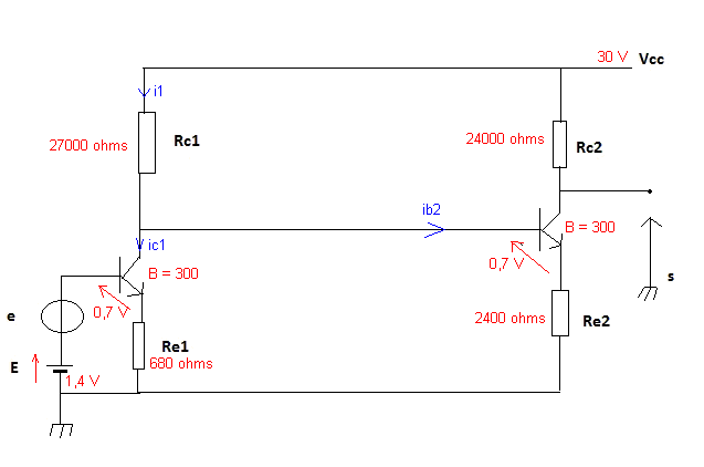Circuit  transistors