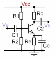 transistor emmeteur commun