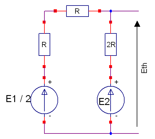 Demande infos correction theoreme superposition thevenin no