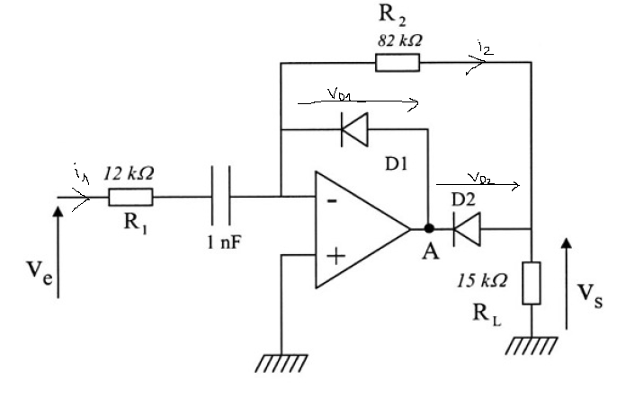 Amplificateur Oprationnel et Diodes