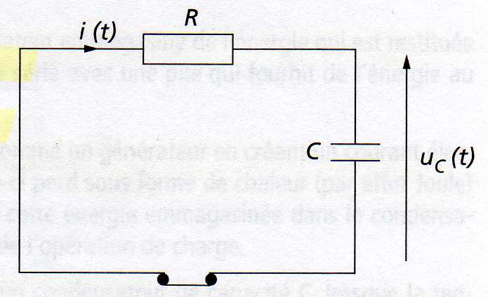 Etude de la charge d\'un condensateur  travers une rsistan