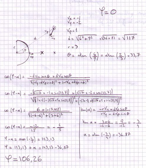 Calcul de trajectoires
