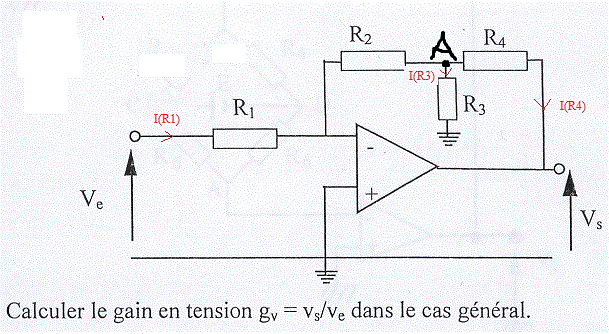 exercice amplificateur oprationnel