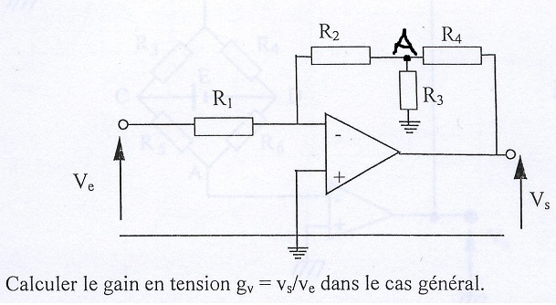 exercice amplificateur oprationnel