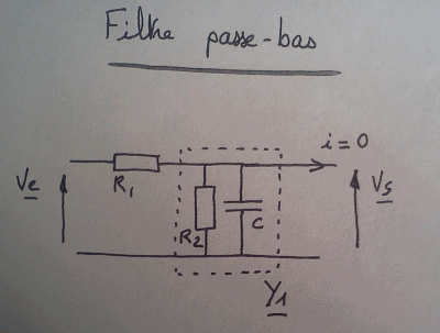 [DM] Filtre passe-bas - Physique TIEL