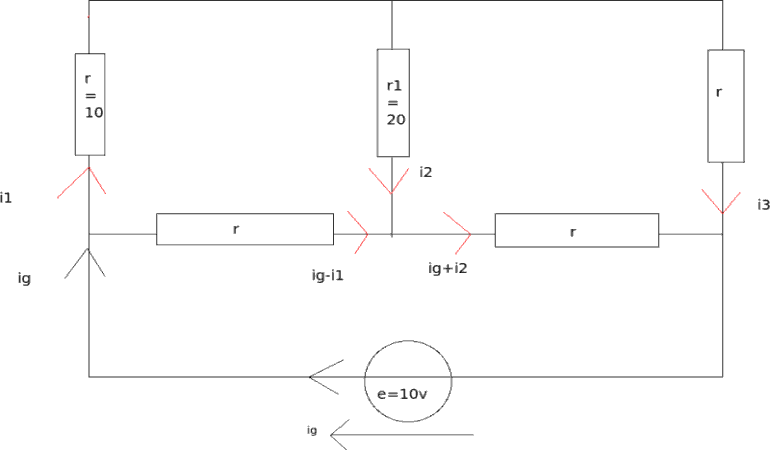 Electronique-> calcul d\'intensit